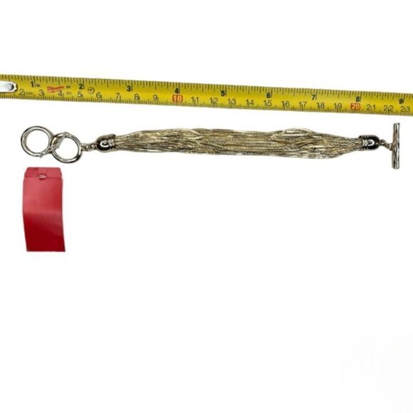 Multi Strand Gold Bracelet - Picture 4 of 6